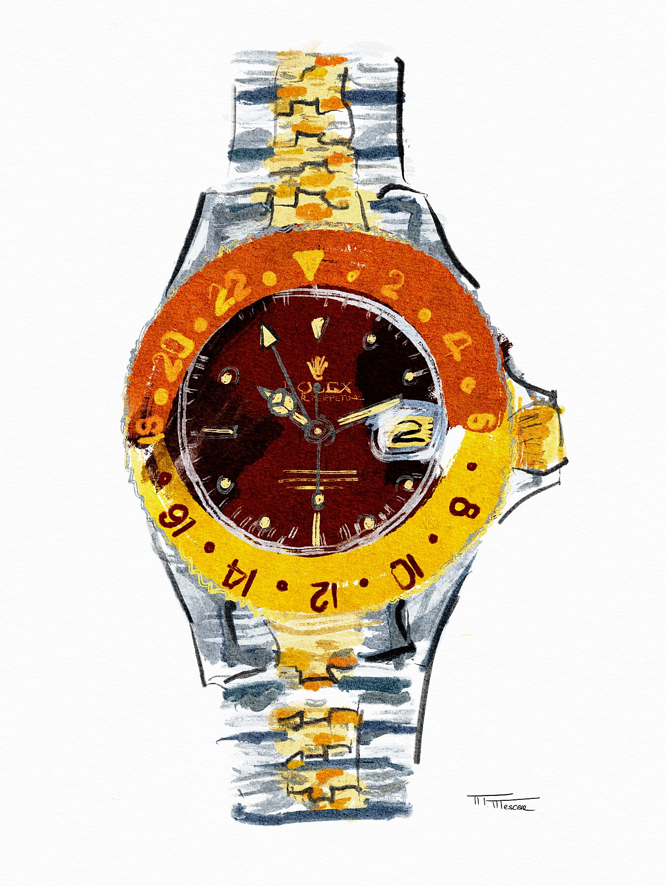 Rolex GMT MASTER Clint Eastwood - Main Image