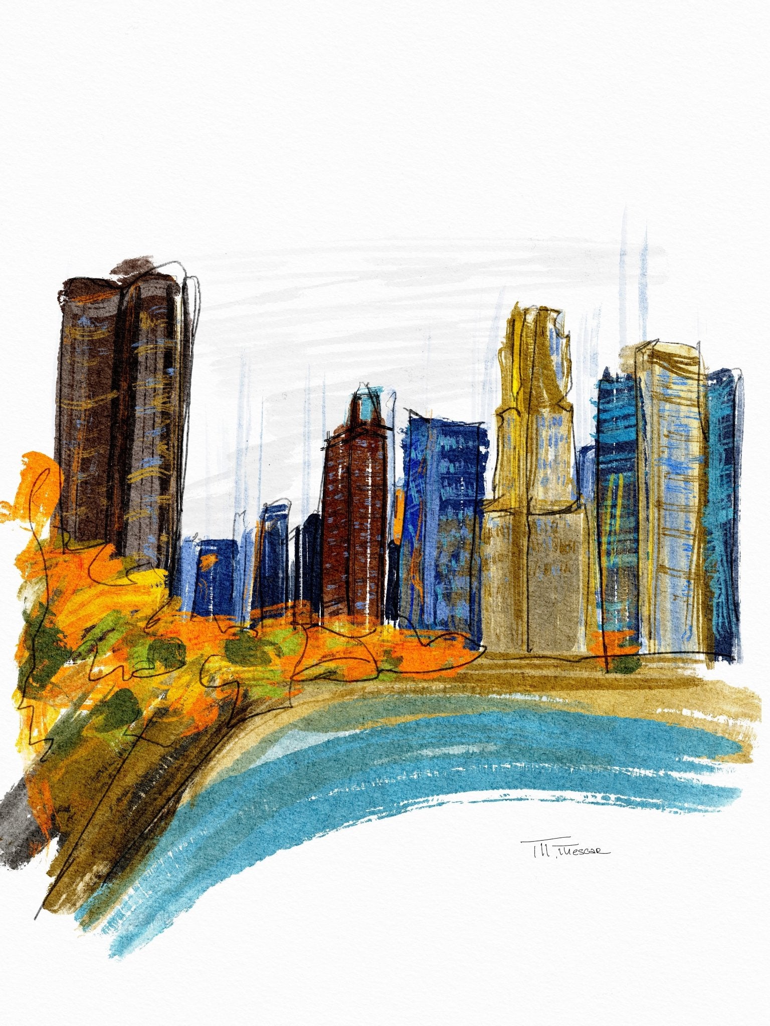 Chicago during the day - MartaMescar